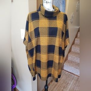 Agnes & Dora Cowl Neck Poncho